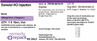 Mm2 (Esmolol HCl 100mg 10ml(10mg mL) 70518 4410 01)